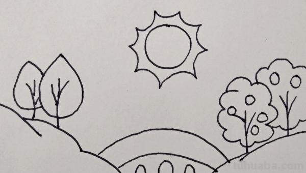 瀑布的简笔画怎么画 怎么用铅笔画望庐山瀑布？