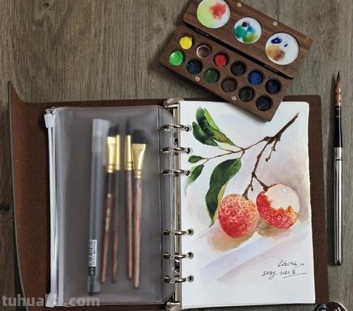 水彩画工具—水彩纸、水彩本