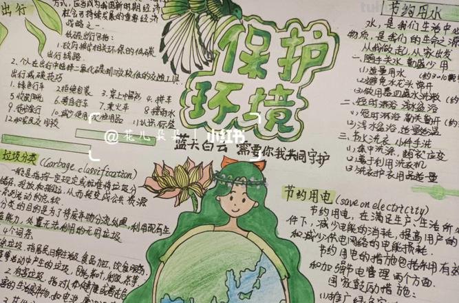 环境的手抄报怎么写 保护环境手抄报内容？