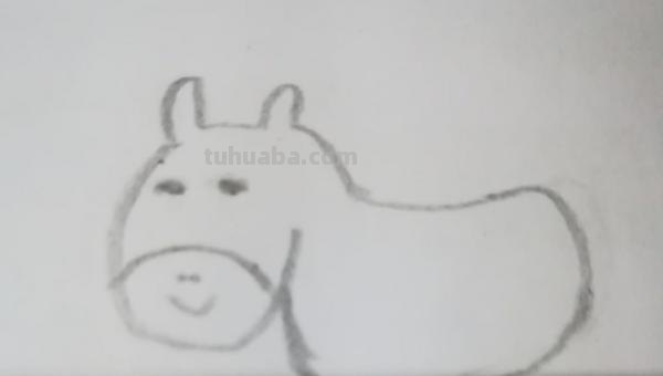 简笔画的马怎么画 用简笔画怎样画马？