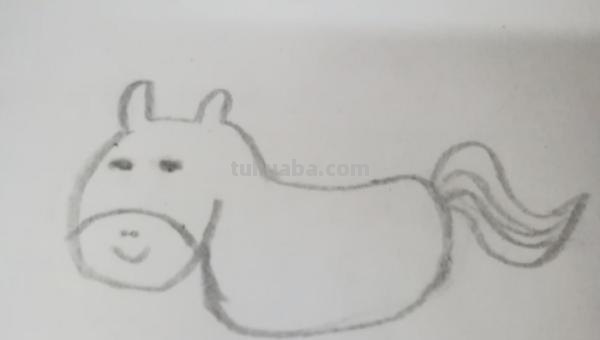 简笔画的马怎么画 用简笔画怎样画马？