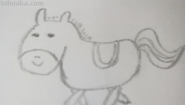 简笔画的马怎么画 用简笔画怎样画马？