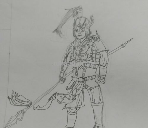 速写赵云龙 怎样画赵云？