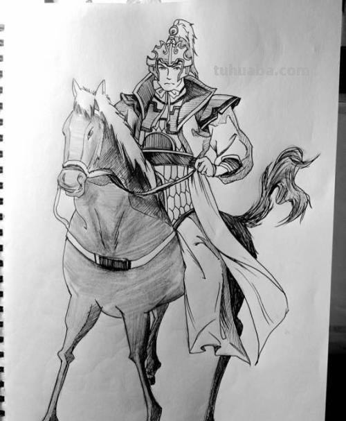 速写赵云龙 怎样画赵云？