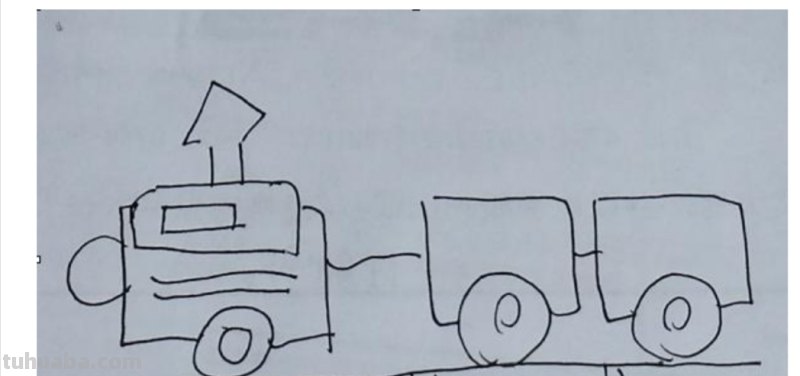火车轨道怎么画简笔画 三年级铁路画画简单漂亮？