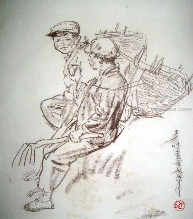 他的速写，影响了几代人，用作品告诉你什么才是真正的“以形取神”