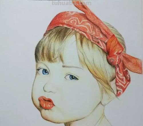 女孩自己画的彩铅画怎么画 彩色铅笔画教程：1.女孩——自由飞翔？