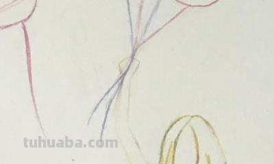 女孩自己画的彩铅画怎么画 彩色铅笔画教程：1.女孩——自由飞翔？