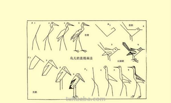 精湛到令你叹为观止的简画技法