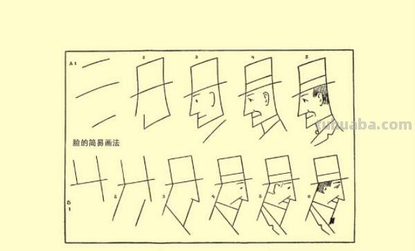 精湛到令你叹为观止的简画技法