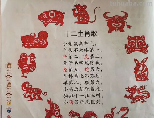 十二生肖儿歌顺口溜 十二生肖儿歌顺口溜 十二生肖歌