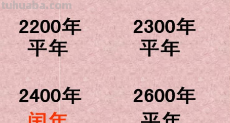 小学三年级平年闰年口诀