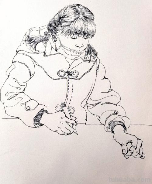 首次画技巧速写 速写初学者怎么练？