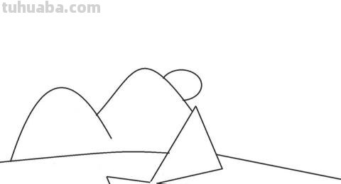 毛巾怎么画儿童简笔画 简笔画宝宝洗澡的画法？