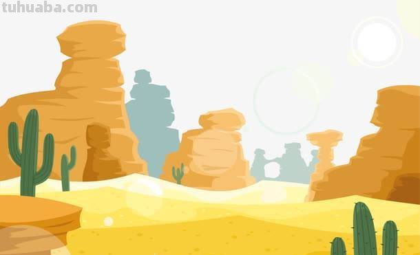 沙漠的色彩及沙漠色彩怎么画 