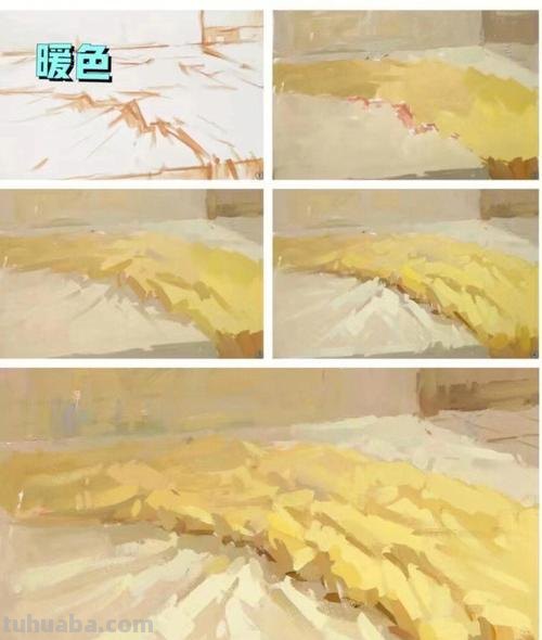 如何运用色彩白衬布及其调色方法 