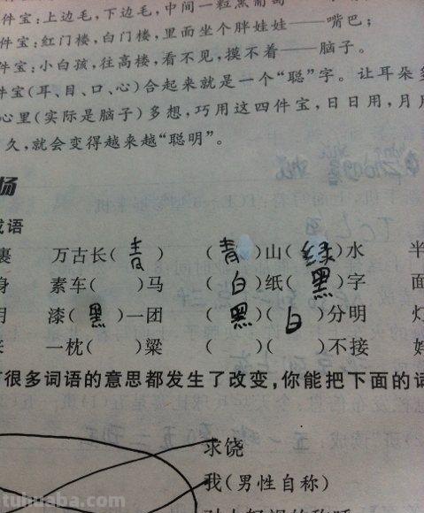 涂画吧小编教你如何选择什么色彩填空及什么色彩填空词语 