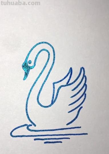怎么画鹅的简笔画 如何画天鹅的简笔画？