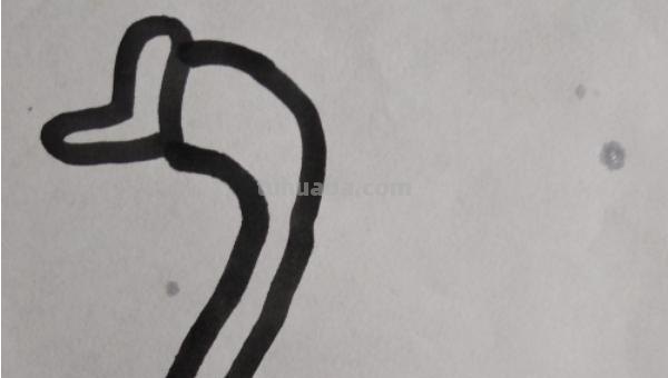 怎么画鹅的简笔画 如何画天鹅的简笔画？