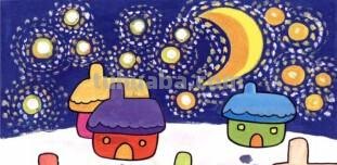 4种简单的儿童水彩画技法介绍