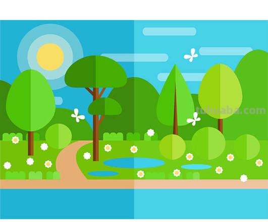 【色彩扁平化及其处理方法】——涂画吧小编了解到 