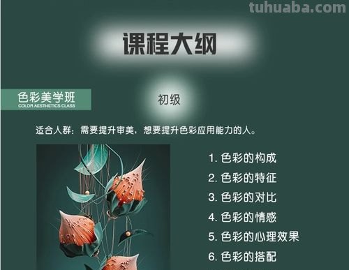 零基础学习色彩课程大纲