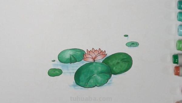 荷叶的简笔画怎么画 简笔画荷花的画法？