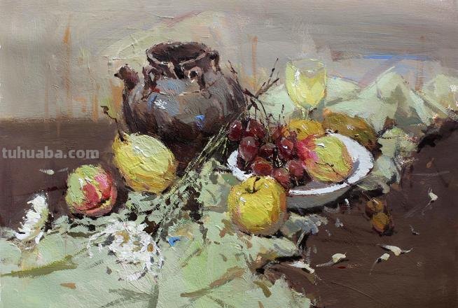 色彩素描画:让画面更加生动