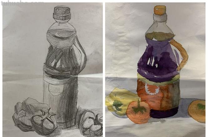 色彩素描画:让画面更加生动