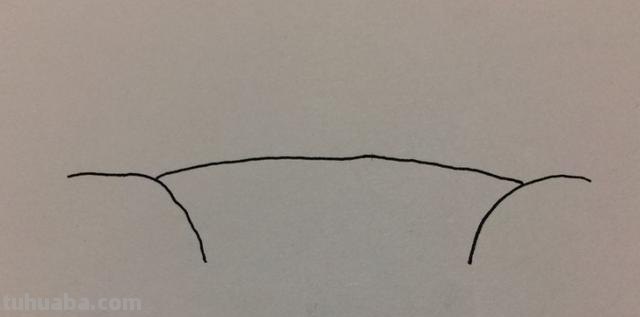 桥的简笔画怎么画 怎样简笔画河水小桥风景画？