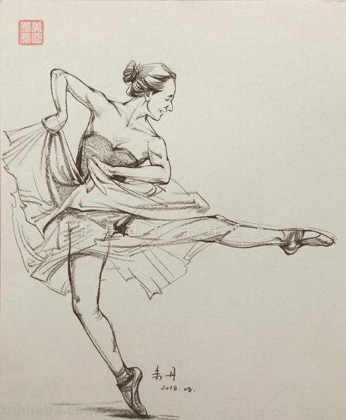 速写练舞女 如何快速学会人物速写？