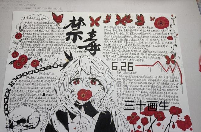 怎么做禁毒手抄报 关于禁毒的手抄报？