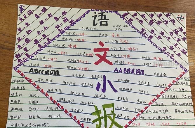 手抄报一般写什么 手抄报写什么内容好?