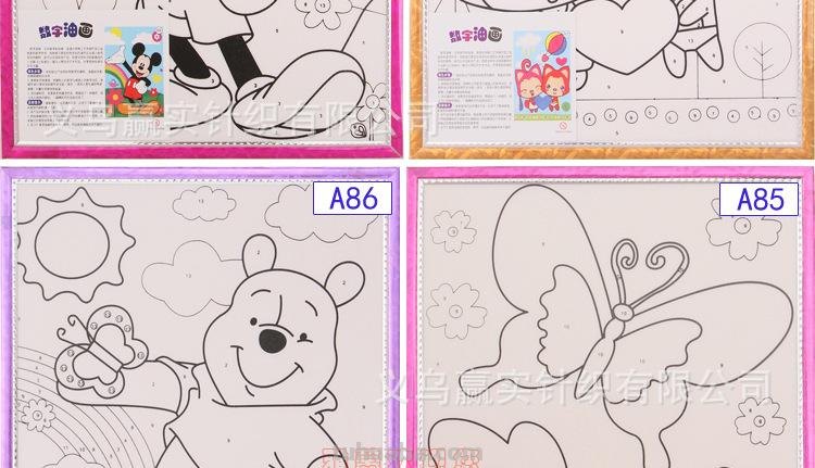 小孩色彩画及小孩色彩画图片大全，让孩子快乐涂鸦创造自己的世界 