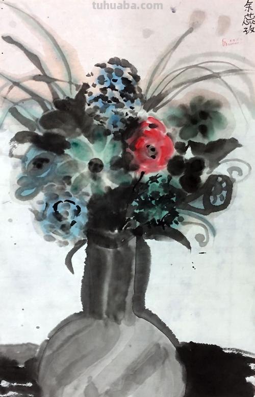 水墨色彩画：从古到今的艺术珍品 