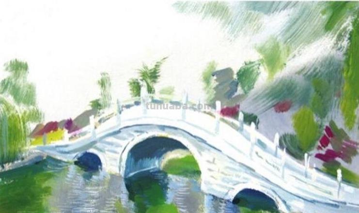 【桥的色彩画：如何用色彩表现桥梁的美】 
