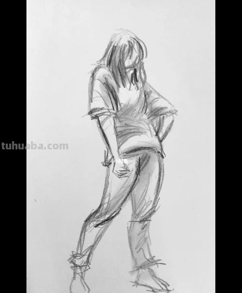 苹果人速写 速写人物走线技巧？