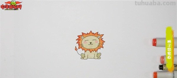 狮子的简笔画怎么画 如何画一头冒火的狮子？