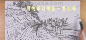 菜园怎么画简笔画儿 写一篇关于秋景的白描关于菜园？