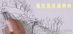菜园怎么画简笔画儿 写一篇关于秋景的白描关于菜园？