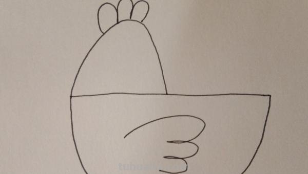怎么画公鸡的简笔画 公鸡笔画顺序？