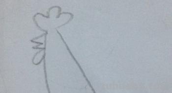 怎么画公鸡的简笔画 公鸡笔画顺序？
