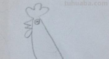 怎么画公鸡的简笔画 公鸡笔画顺序？