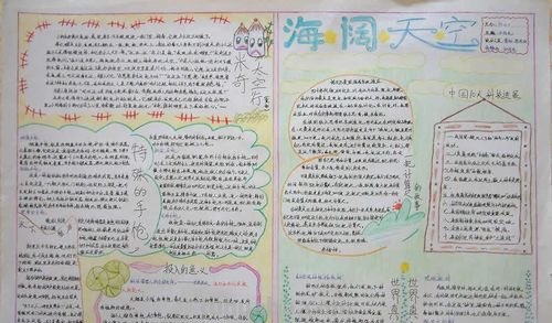 天的手抄报怎么做 美丽的天空手抄报内容资料？