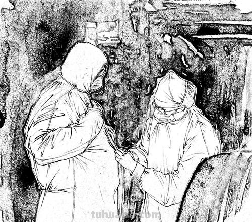 医疗人员速写 怎样画简笔画——穿防护服的医护人员？