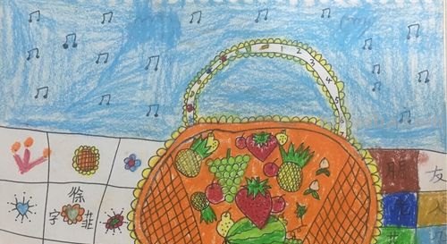 【色彩竹篮怎么画?】——涂画吧小编教你绘制绚丽多彩的竹篮!