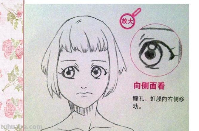 动漫眼睛怎么画简笔画 怎样画漫画人物的眼睛?