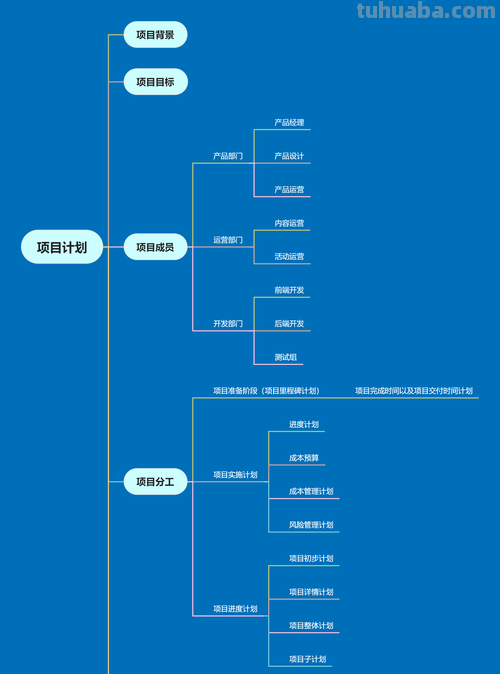 怎么画项目思维导图 思维导图怎么绘制？