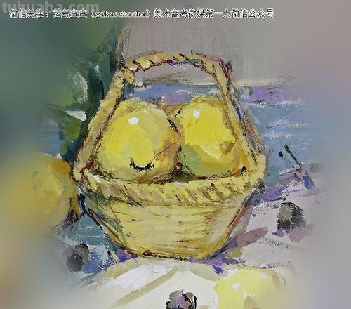 竹篮色彩及竹篮色彩怎么画 