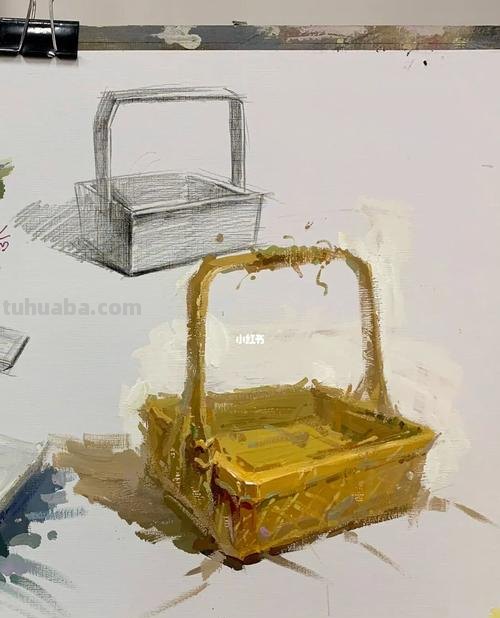 竹篮色彩及竹篮色彩怎么画 